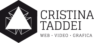 logo cristina taddei web grafica e video design
